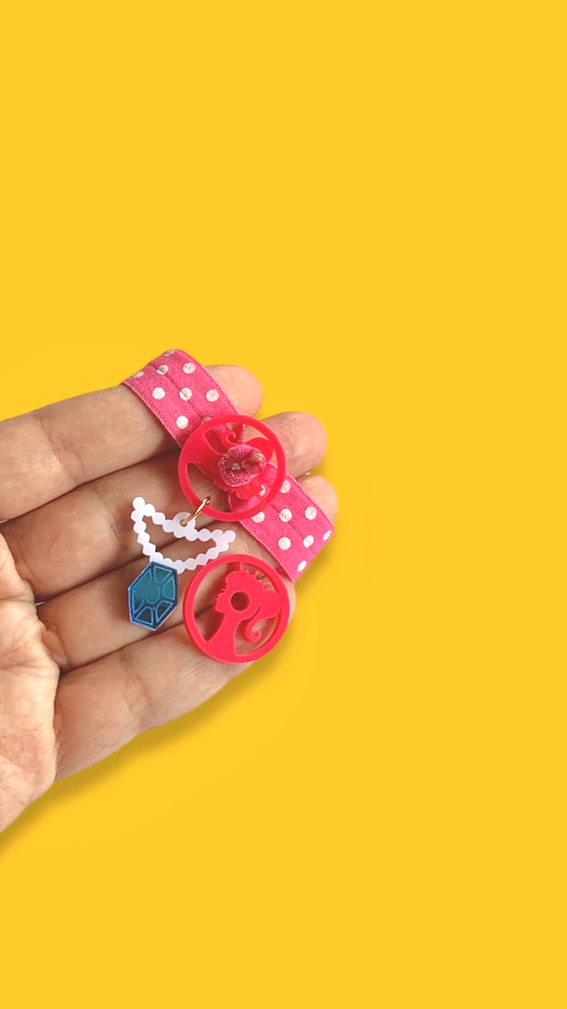 Chica fashion botones ideales para pulseras elásticas/ 10 Piezas, 40mm