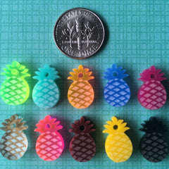 Tiny Pineapples / 10 Pieces, 15mm