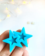 Star silicone mold / Molde de silicón de estrellas