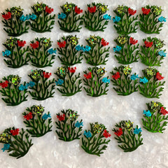 Seaweed for Earrings / 12 Pieces, 50mm
